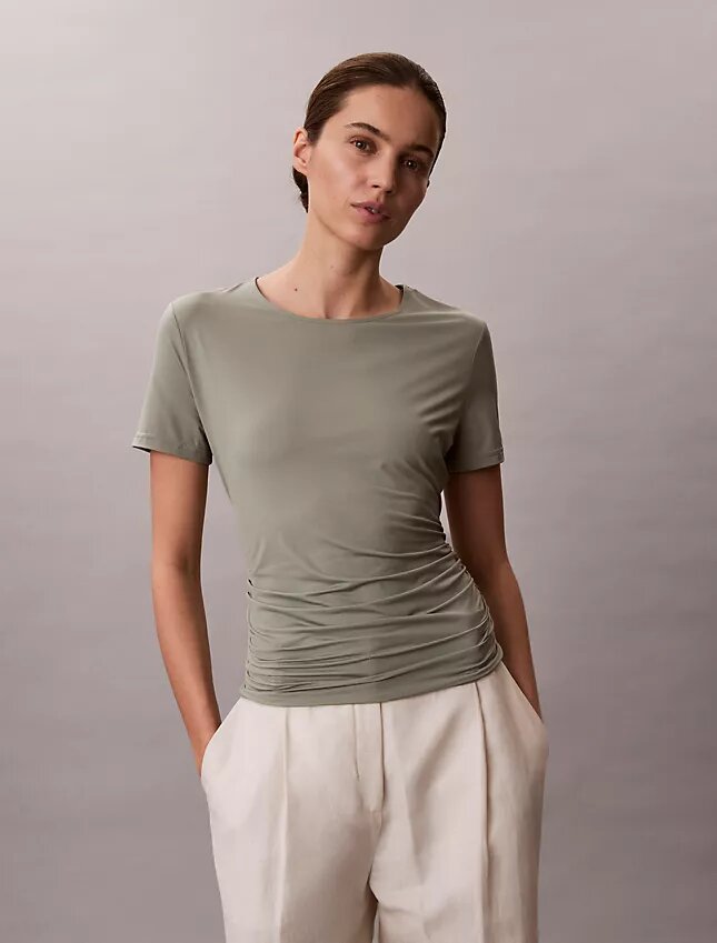 Ruched Slim T-Shirt Ruched Slim T-Shirt