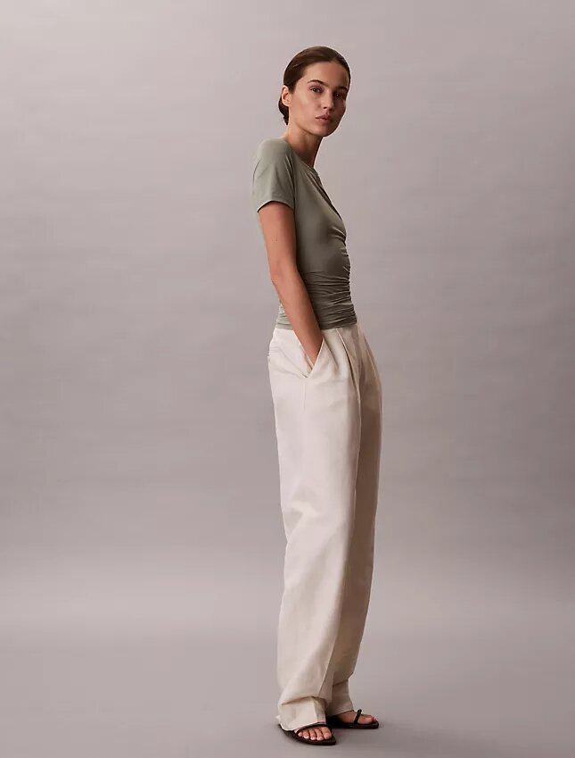 Ruched Slim T-Shirt Ruched Slim T-Shirt