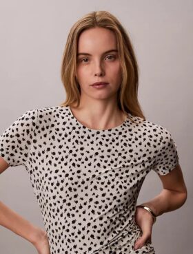 Ruched Slim T-Shirt