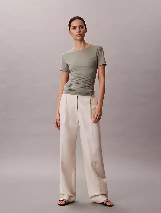 Ruched Slim T-Shirt Ruched Slim T-Shirt