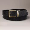 Saffiano Leather Reversible Belt Saffiano Leather Reversible Belt