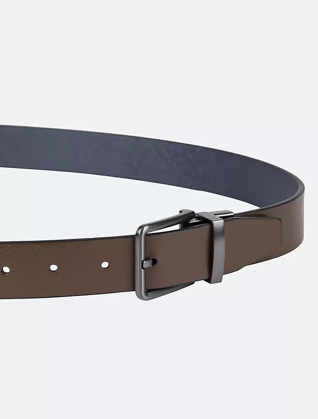 Saffiano Leather Reversible Belt Saffiano Leather Reversible Belt