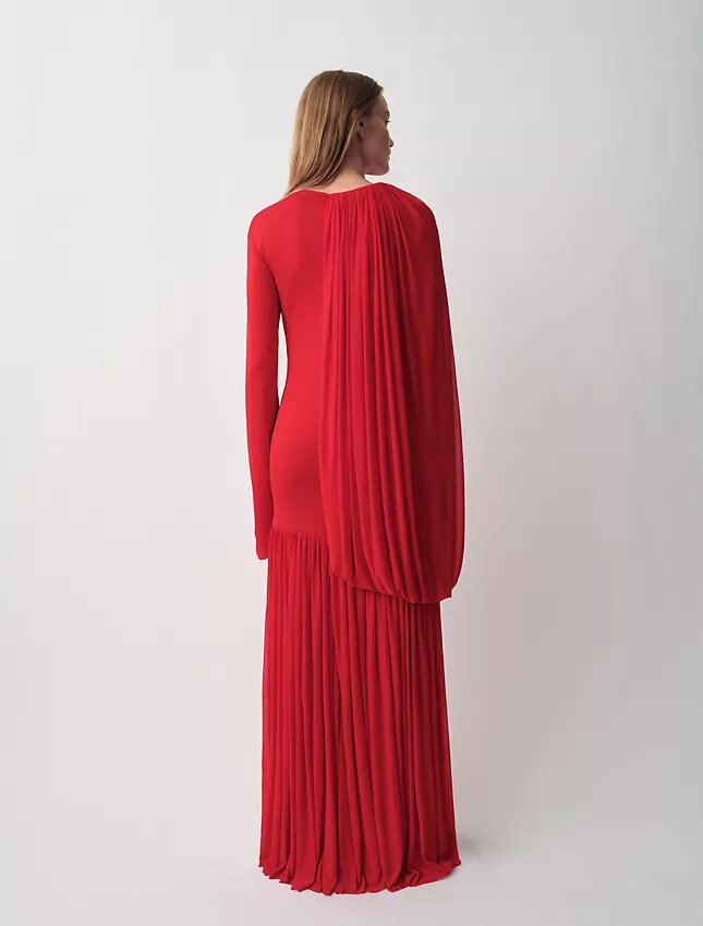 Sara Draped Evening Dress Sara Draped Evening Dress