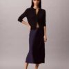 Satin Midi Skirt Satin Midi Skirt