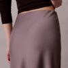 Satin Midi Skirt Satin Midi Skirt