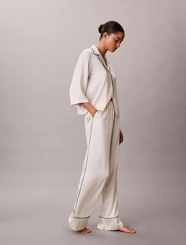 Satin Sheen Pants Satin Sheen Pants
