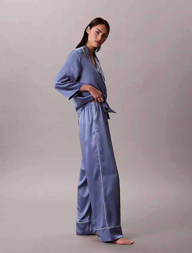 Satin Sheen Pants Satin Sheen Pants