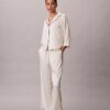 Satin Sheen Pants Satin Sheen Pants