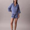 Satin Sheen Shirt Satin Sheen Shirt