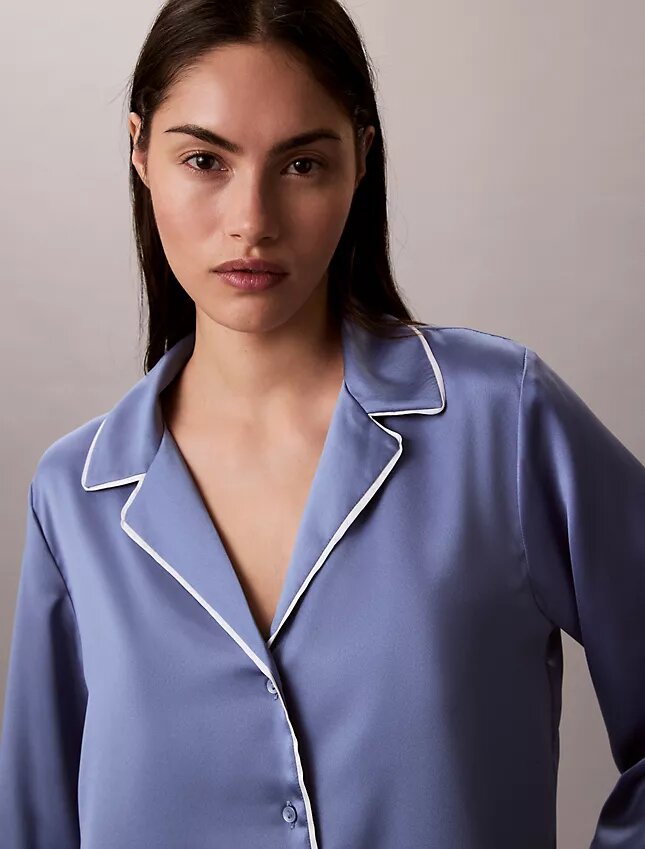 Satin Sheen Shirt Satin Sheen Shirt