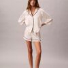 Satin Sheen Shorts Satin Sheen Shorts