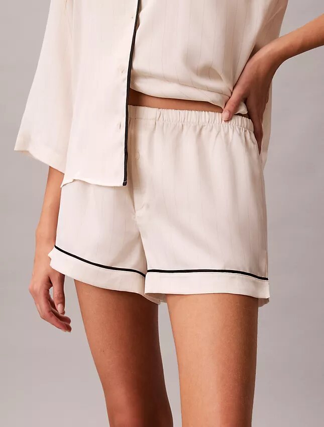 Satin Sheen Shorts Satin Sheen Shorts