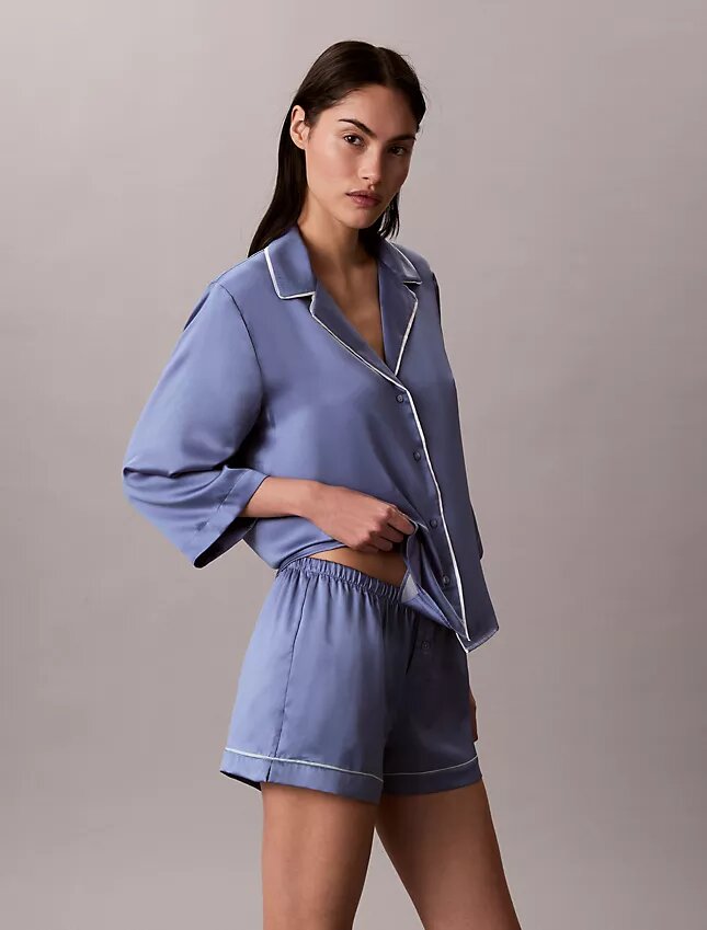 Satin Sheen Shorts Satin Sheen Shorts