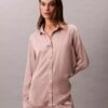 Satin Sheen Sleep Shirt Satin Sheen Sleep Shirt