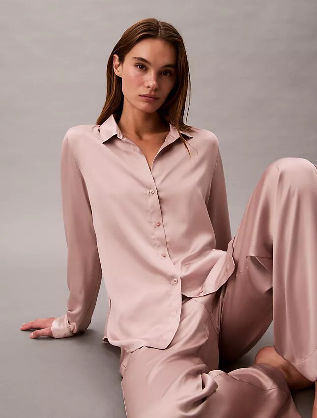 Satin Sheen Sleep Shirt Satin Sheen Sleep Shirt