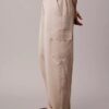 Satin Twill Relaxed Cargo Pants Satin Twill Relaxed Cargo Pants