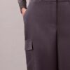 Satin Twill Relaxed Cargo Pants Satin Twill Relaxed Cargo Pants