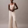 Satin Wide Leg Sleep Pants