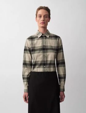 Scarlett Plaid Button-Down Shirt