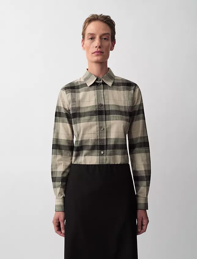 Scarlett Plaid Button-Down Shirt Scarlett Plaid Button-Down Shirt
