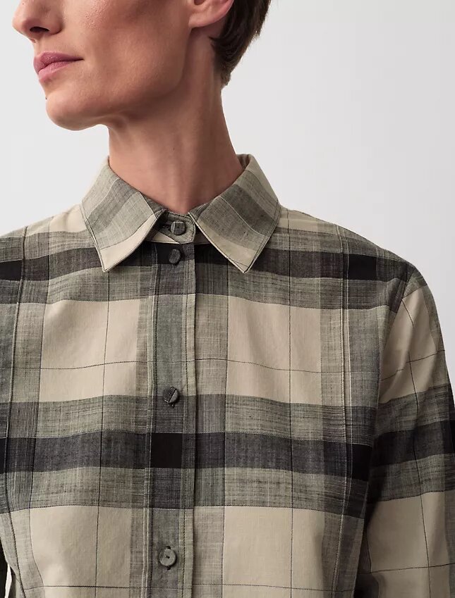 Scarlett Plaid Button-Down Shirt Scarlett Plaid Button-Down Shirt