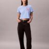 Script Logo Cropped Boxy T-Shirt