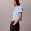 Script Logo Cropped Boxy T-Shirt