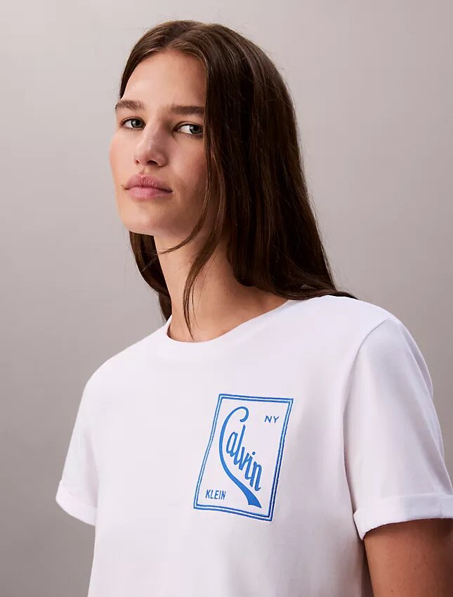 Script Logo Cropped Boxy T-Shirt Script Logo Cropped Boxy T-Shirt