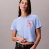 Script Logo Cropped Boxy T-Shirt