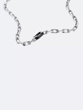 Sculpted Link Chain Necklace