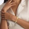Sculptural Contour Bangle Sculptural Contour Bangle