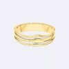 Sculptural Fluid Shape Hinged Bangle Sculptural Fluid Shape Hinged Bangle