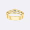 Sculptural Fluid Shape Hinged Bangle Sculptural Fluid Shape Hinged Bangle