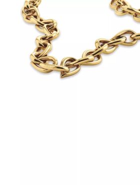 Sculptural Link Necklace