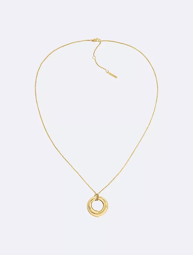 Sculptural Round Pendant Necklace Sculptural Round Pendant Necklace