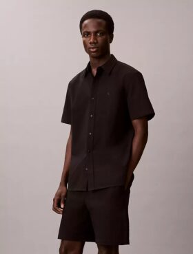 Seersucker Classic Button-Down Shirt
