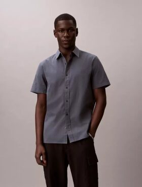 Seersucker Classic Button-Down Shirt