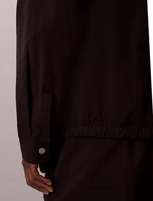 Seersucker Shirt Jacket Seersucker Shirt Jacket