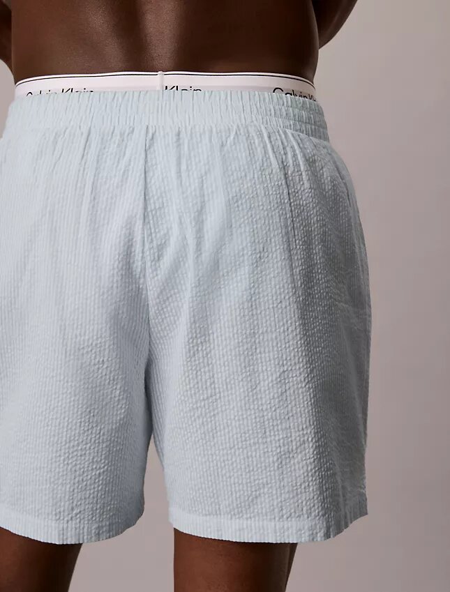 Seersucker Sleep Shorts Seersucker Sleep Shorts
