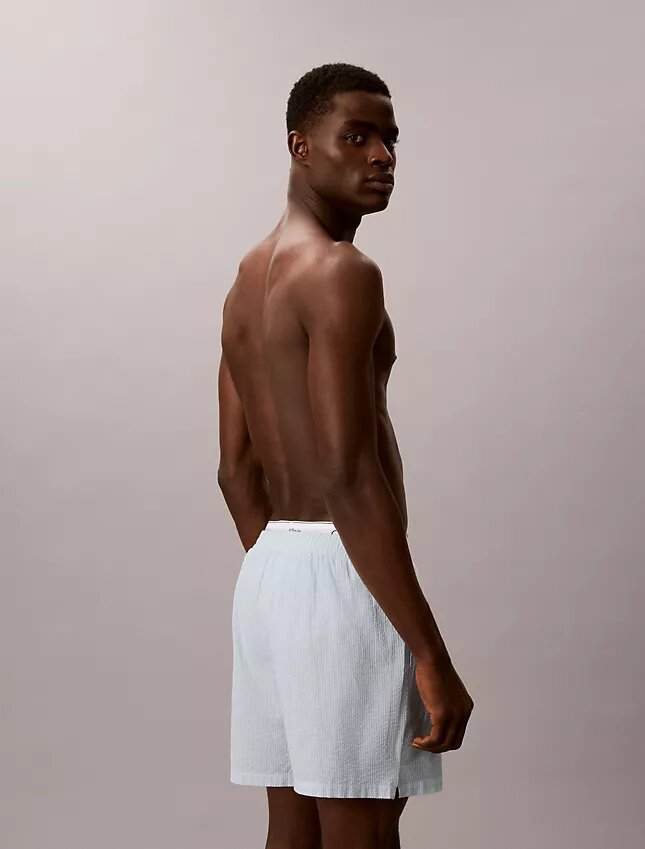 Seersucker Sleep Shorts Seersucker Sleep Shorts