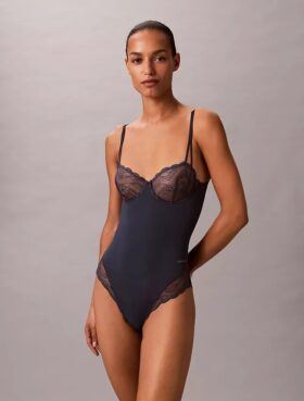 Sensual Stretch Lace Bodysuit