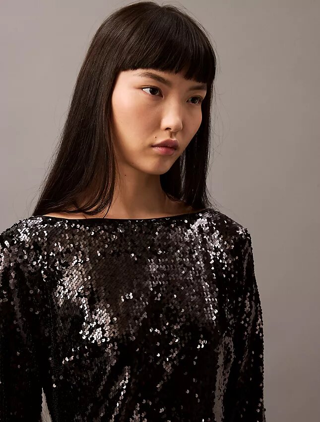 Sequin Midi Dress Sequin Midi Dress