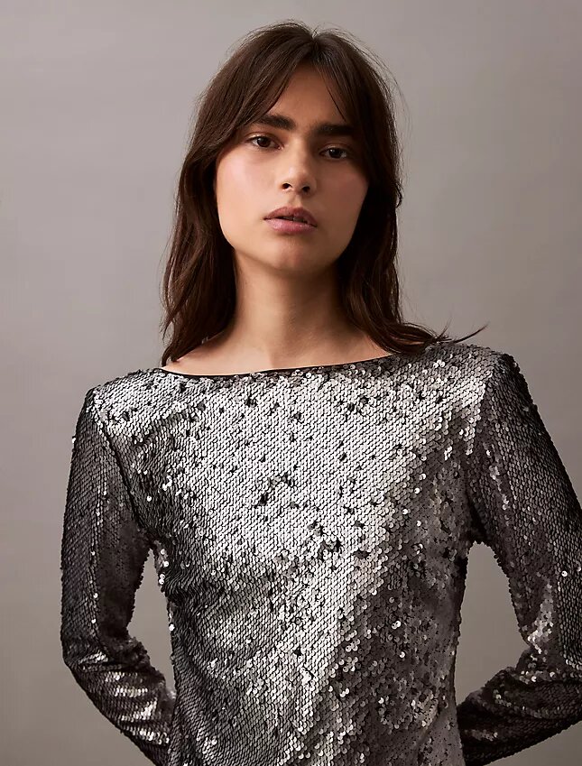 Sequin Midi Dress Sequin Midi Dress
