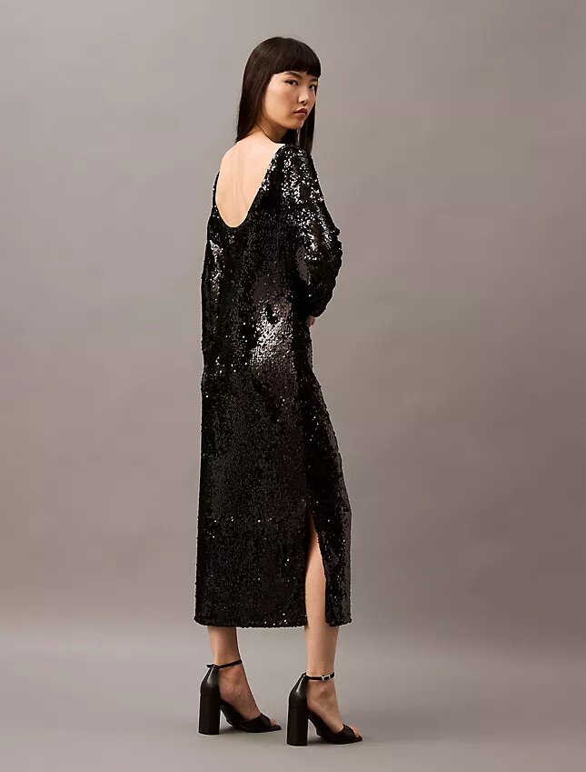 Sequin Midi Dress Sequin Midi Dress