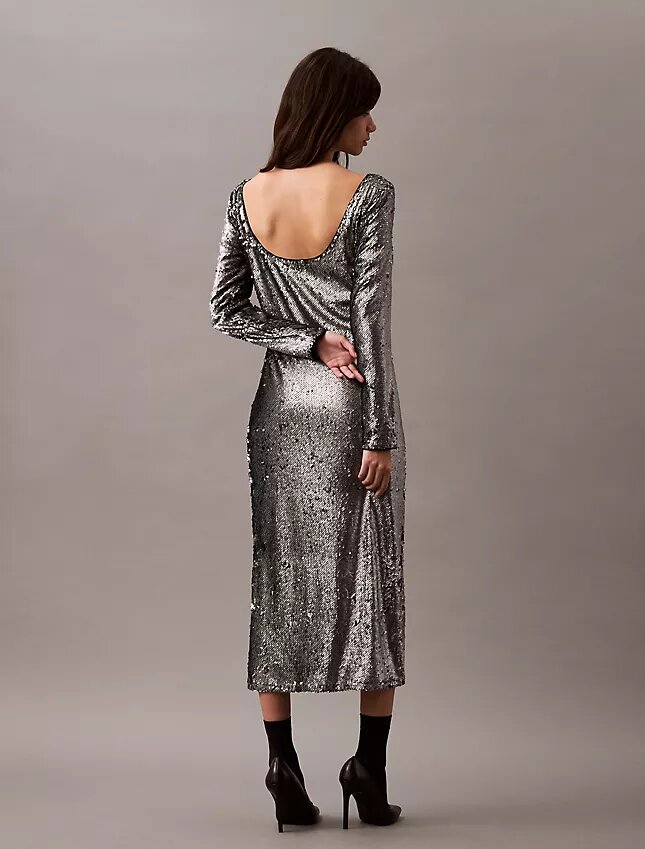 Sequin Midi Dress Sequin Midi Dress