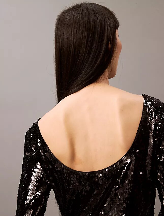 Sequin Midi Dress Sequin Midi Dress
