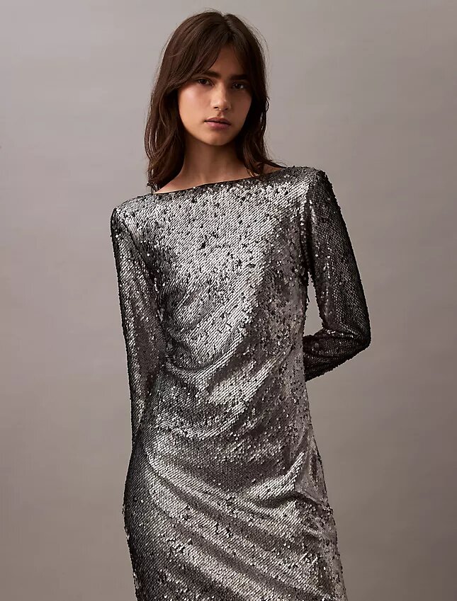 Sequin Midi Dress Sequin Midi Dress