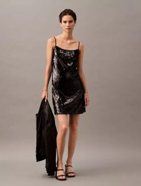 Sequin Mini Dress