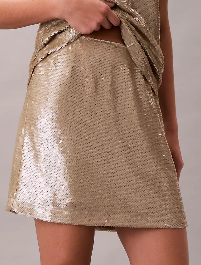Sequin Mini Skirt Sequin Mini Skirt