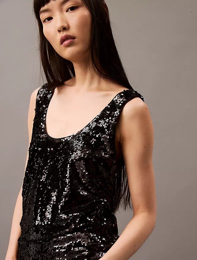 Sequin Tank Top Sequin Tank Top